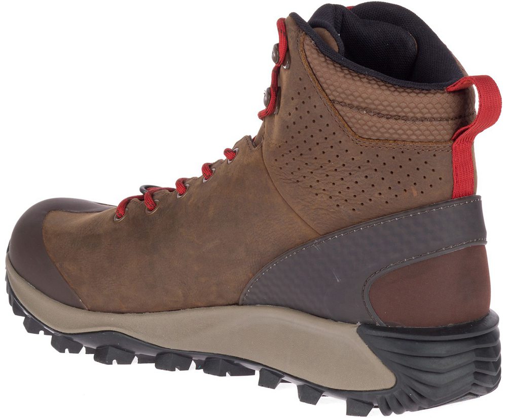 Merrell Vandrestøvler Herre - Thermo Glacier Mid Waterproof - Brune - RPX782190